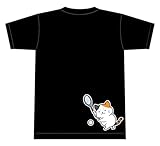 [HAYASAKA] Tシャツ 【ソフトテニス】【ミケねこ】【フォアハンド】 半袖 ドライ【16500】【限定】