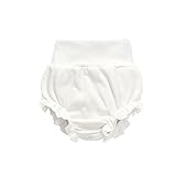 mikistory ベビー服ーバーパンツ フリフリブルマ 子供服 ベビー ブルマ ベビーブルマ 半ズボン ハーフパンツ バルーン 夏物 秋冬 可愛い 赤ちゃん オシャレ スカート付き 綿100％ 2段