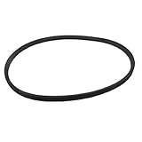 uxcell 産業機器用ベルト　マシンプーリー　ブラック　ゴム　750mm内周　トランスミッション ドライブVベルト