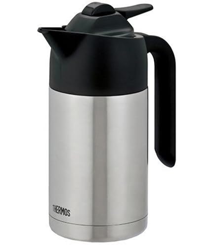 サーモス 真空断熱ポット コーヒーメーカー 630ml ステンレスブラック ECF-700 SBK THERMOS コーヒーメーカー【真空断熱ポット/0.63L/5カップ