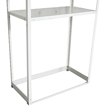 NorStone ガラス×スチールラック【monoroom町田】 キタジマ スチールラック 幅70 奥行45 高さ120cm 4段 スチール棚