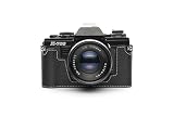 TP Original Minolta X-700 X700 専用 ブルタイプ 本革 ボディケース 黒色