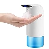 Wimaha ソープディスペンサー 泡 自動 ハンドソープディスペンサー オート センサー 350ml 電池式 ハンドソープ 食器用洗剤 キ