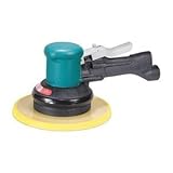 Dynabrade 58445 8" (203mm) Dia. Two-Hand Gear-Driven Sander, Non-Vacuum, .45 hp, 900 rpm, Rear Exhau