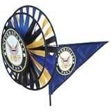 【ガーデンアクセサリー】US-Air Force ウインドスピナー（風車、かざみどり、飛行機）