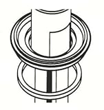 Moen 116726交換Escutcheon &ガスケットキット、 116726 1