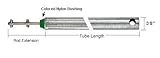 29 " Tubular Spiral TiltウィンドウバランスwithグリーンBushing