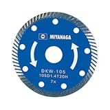 ミヤナガ タイルヨウダイヤモンドソーDKWΦ105 DKW105