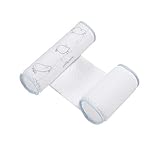 PETIT PRAIA Piu Piu Azul Anti-Rollover Cushion (White/Blue) by Petit Praia