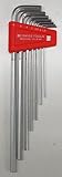 PB SWISS TOOLS(PBスイスツールズ):ホルダー付六角棒レンチセット ロング 211H-6CN