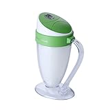 Shioyaw USB 超音波式 卓上加湿器 安全性高い 空焚き防止機能 リラックスの雰囲気 車用 カップ グリーン