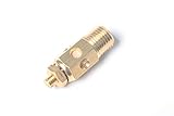 Generic Brass Pneumatic Silencer Air Flow/Exhaust Speed Control Muffler 1/4" Male NPT Air Hose Fitti