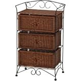 nobrand アイアンランドリー 家具 その他 ブラウン(RAN-5203BR)