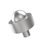 Allied真鍮101 a-sch 1 – 1 / 2インチキャビネットノブ、サテンクローム