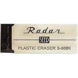 シード 消しゴム レーダーブラック60 S-60BK 1個 3個入