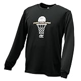 ARTWORKS-KOBE(アートワークスコウベ) バスケットボール 長袖 Tシャツ 練習着 practice makes perfect ブラック Mサイズ