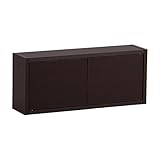 arne ウォールシェルフ 木製 石膏ボード 壁掛け ウォールボックス 棚 奥行き14cm 耐荷重15kg Wall Box Seven DX E 単品S ダークブラウン