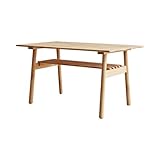 ナチュラル／ダイニングテーブル ナチュラル ラッカー塗装 シンプル スタイリッシュ 天然素材 天然木