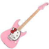 Squier by Fender Hello Kitty Pink Stratocaster エレキギター ストラトキャスター ハローキティ ギグバッグ付属 スクワイヤー/スクワイア