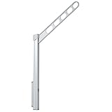 川口技研 腰壁用物干し ホスクリーン GP-55-S シルバー 2本1組