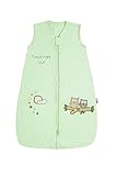 Slumbersac Baby Sleeping Bag Light Weight approx. 0.5 tog - Mint Owl, 0-6 months/70cm by Slumbersac