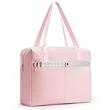 DIXEIGHT トラベル ダッフル トートバッグ レディース ジム 仕事 ショルダー ハンドバッグ 26L コンパートメント ウィークエンダー オーバーナイト バッグ パーソナルアイテムバッグ, ピンク, One Size