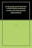om de wetten van het land waar u zich bevindt te controleren voordat u dit e-boek gebruikt. (Dutch Edition)