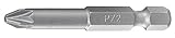 Expert E113639 PZ3 50mm Prince Reed PoziDriv Insert Bit, 1/4-Inch, 6-Piece [並行輸入品]