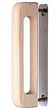 HW-195-S ハサミ止トレイン取手 白木(生地)　小　@804円(税抜)【納期】即納1