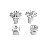 no10 シルバー コントロール スティック M3 3mm 送信機 プロポ スロットル スティック 双葉用