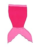 Mermaid Tail Fin Blanket Kids Soft Fleece Girls Pink Cozy Sleep Sack Sleeping Bag Blankie [並行輸入品]