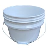 前田製作所 プラスチックペール 12L 白 缶のみ 320730500