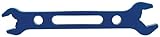 Allstar Performance ALL11126 Blue -4/-6 Fitting Double-Ended Aluminum Wrench [並行輸入品]