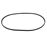 uxcell 産業機器用ベルト　ブラック　ゴム　1117mm内周　Mタイプ　自動車用Vベルト