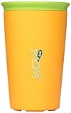Wow Cup for Kids - NEW Innovative 360 Spill Free Drinking Cup - BPA Free - 9 Ounce (Orange) by Wow G