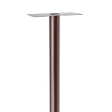 コーワソニア 戸建向け 郵便ポスト duomo専用スタンド pole ブラウン ※ポスト別売