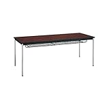 コクヨ(KOKUYO) ミーティングテーブル 長方形 W1800×D750×H700mm BT-S316 ローズウッド