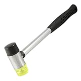 SODIAL(R)ビーズスミスワイヤージュエリープラスチックゴムハンマー直径0.9" 2.3センチメートル直径ヘッド