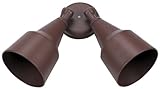 Yosemite Home Decor HE3002BR Exterior Lighting 16.12-Inch Two-Light Exterior Flood Light, Brown [並行輸