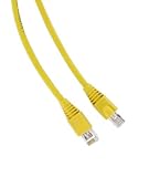 Leviton 5G460-10Y GigaMax 5E Standard Patch Cord Cat 5E 10 Feet Length Yellow [並行輸入品]