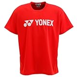 [ヨネックス] テニス 半袖Tシャツ UNIドライTシャツ S ユニ レッド