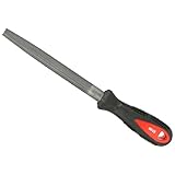 SK11 鉄工用ヤスリ ソフトグリップ 細目 半丸 150mm 日本製
