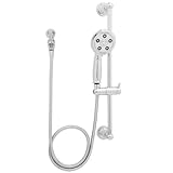 Speakman VS-3311-E2 Alexandria Anystream Low Flow Handheld Shower Head with Hose and Adjustable Slid