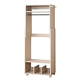 クロシオ のびのびハンガーラック 幅67.5cm 整理収納アドバイザー監修商品 027119