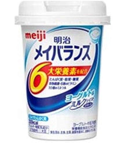 Amazon | 【ケース販売】明治 メイバランス Miniカップ ヨーグルト味