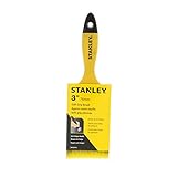 Stanley bpst00755快適グリップペイントブラシwith 3-inchフラット、ポリエステル