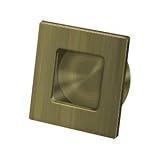 Deltana Flush Pull、正方形、HD、2 – 3 / 4 " x 2 – 3 / 4インチ、ソリッド真鍮 FPS234