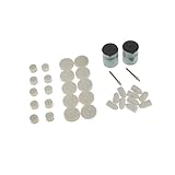 SONONIA　32pcs　バフ研磨　ウールホイール　ラウンド　弾丸　宝石研磨　ツールセット　研磨道具