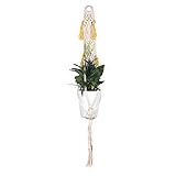 Hillrong 新しい植物バスケット 吊り掛けバスケット 北欧スタイル タペストリーバスケット