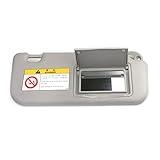 車のフロントサンバイザーパネル化粧ミラー運転席助手席側右左サンバイザーミラーサンバイザーパネル